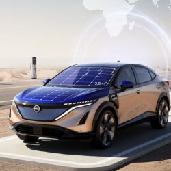 Güneş Enerjisiyle Şarj Eden Otomobil Nissan Ariya Solar Tanıtıldı